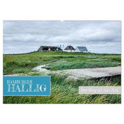 Hamburger Hallig - Der Weg ist das Ziel (Wandkalender 2027 DIN A2 quer), CALVENDO Monatskalender