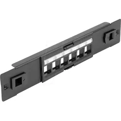 DELOCK 66819 - 10" Keystone Patchpanel 6 Port werkzeugfrei