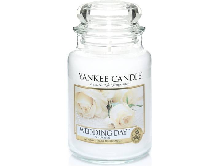 Yankee Candle Geurkaars Large Wedding Day - 17 cm / ø 11 cm