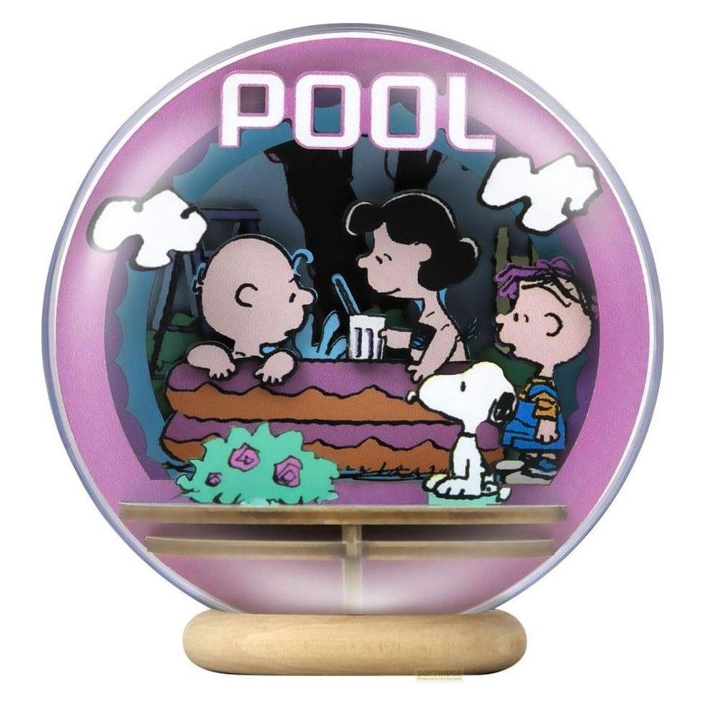 Pantasy Die Peanuts Puremind Modellbausatz Wooden Theater Globe Cool Pool (PRM2404)