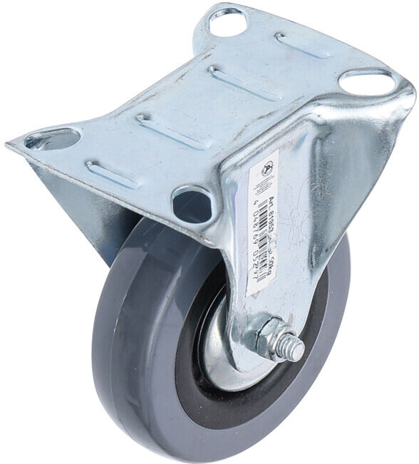 BGS Roue fixe avec socle à visser Ø 75 mm ; BGS Do it yourself (81953)