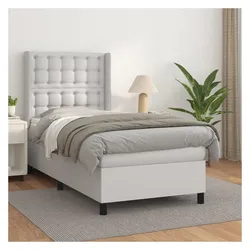 vidaXL, Boxspringbett, Kadenon (Knöpfe) (90 x 200 cm)