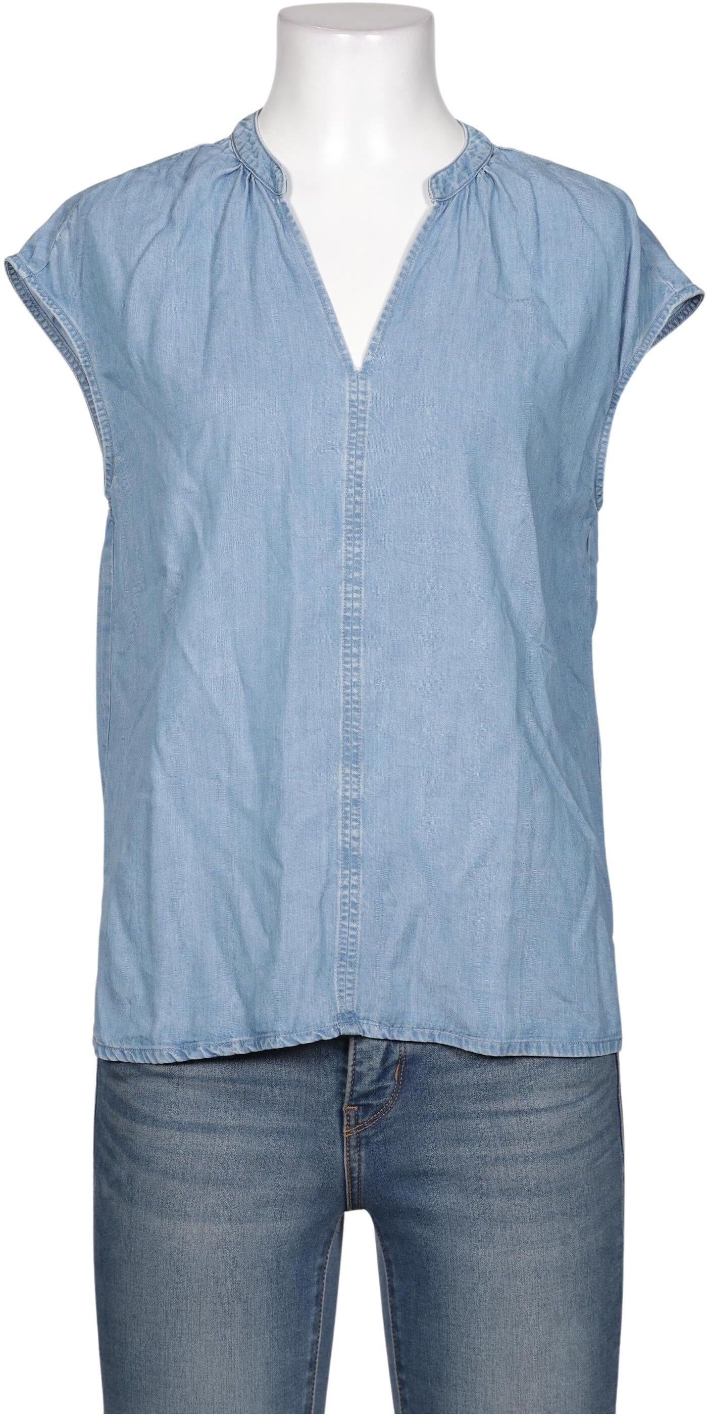 Recolution Damen Bluse, Hellblau, Gr. XS, Lyocell - Second Hand