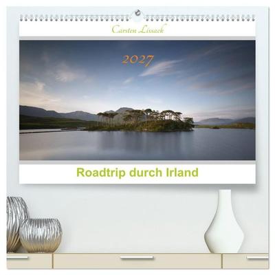 Roadtrip durch Irland (hochwertiger Premium Wandkalender 2027 DIN A2 quer), Kunstdruck in Hochglanz