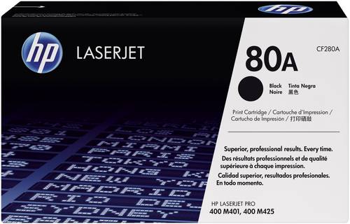 HP Toner 80A Original Schwarz 2700 Seiten CF280A