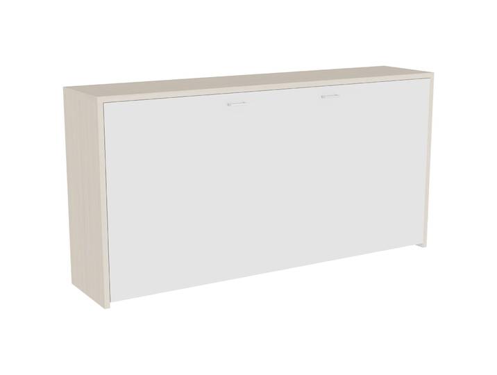 Klappbett Window Holzwerkstoff Eiche 90 x 200 cm - Möbel Konfigurator: Traummöbel individuell zusammenstellen - Klappbett