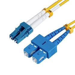 MicroConnect FIB421005 Glasfaser LWL Anschlusskabel 5 m Gelb