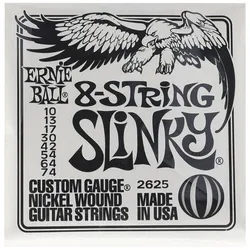Ernie Ball 2625 - Slinky - 8-String | 010-074 - Saiten E-Gitarre