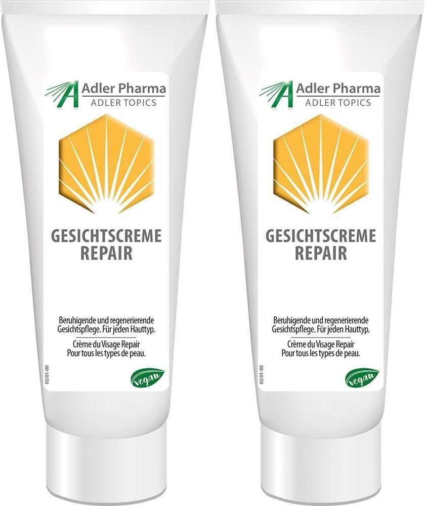 Adler Mineralstoff Gesichtscreme anspruchsvolle Haut 2x 2x50 ml Creme