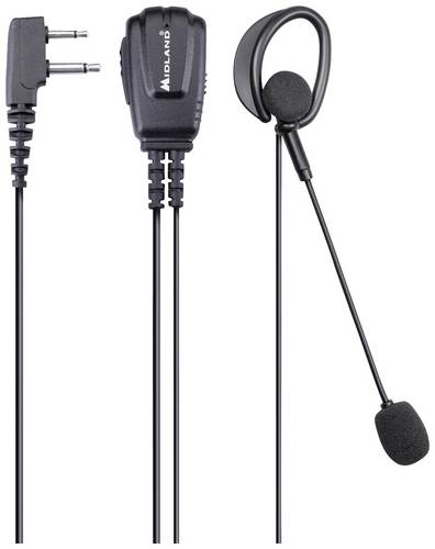 Midland Headset/Sprechgarnitur MA 30-L Kopfhörer und Mikr.Duo Klinke C1526