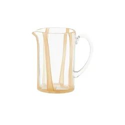 HOME STORY Vase "Krug"   , orange , Glas , Maße (cm): H: 19,5  Ø: 19