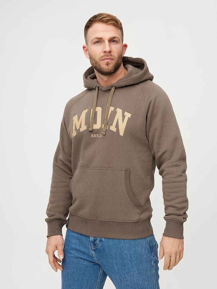 Derbe Hoodie in Braun - L