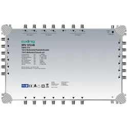 Axing SPU1312-06 Multischalter-Kaskadenbaustein, 13 Ein-/Ausgänge, 12 Teilnehmer, 5-2400 MHz, 28dB SPU131206 SPU 1312-06