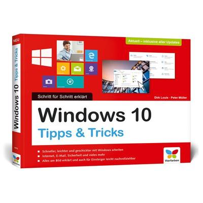 Windows 10, Taschenbuch von Dirk Louis,Peter Siegfried Müller, Vierfarben