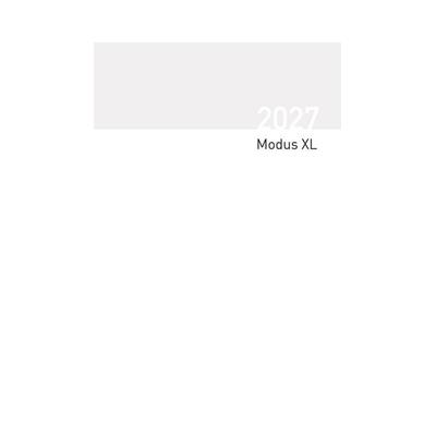 Taschenkalender Modus XL geheftet Einlage 2027
