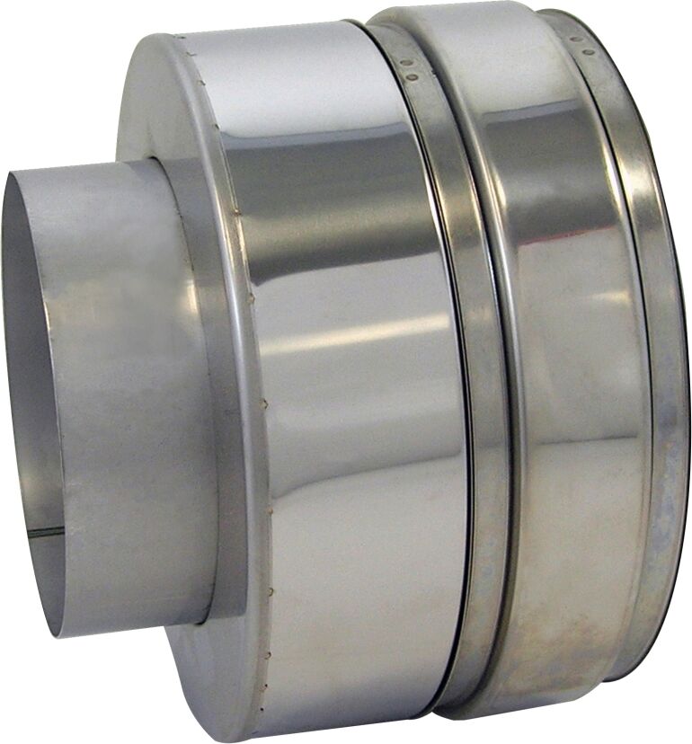 Raccord de tuyau d'échappement Bertrams Dw 22AKP180-130 Ø 180-130 mm, long, avec KLB