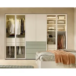 Lignum Kleiderschrank Marlow-S 318 x 235 cm Lack Weiß