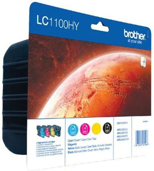 Brother LC-1100HYVALBP - 4-farbig - Druckerpatrone - Hohe Kapazität - Multipack