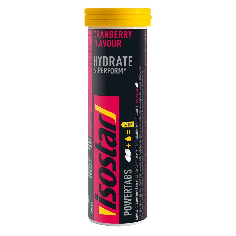 Layenberger Nutrition Group GmbH Isostar Powertabs Fast Hydration Cranberry Brausetabletten 19639762