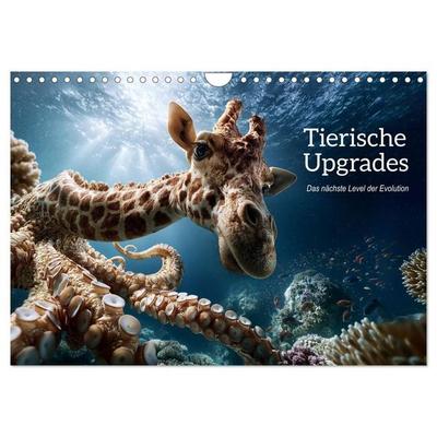 Tierische Upgrades. Das nächste Level der Evolution (Wandkalender 2027 DIN A4 quer), CALVENDO Monatskalender