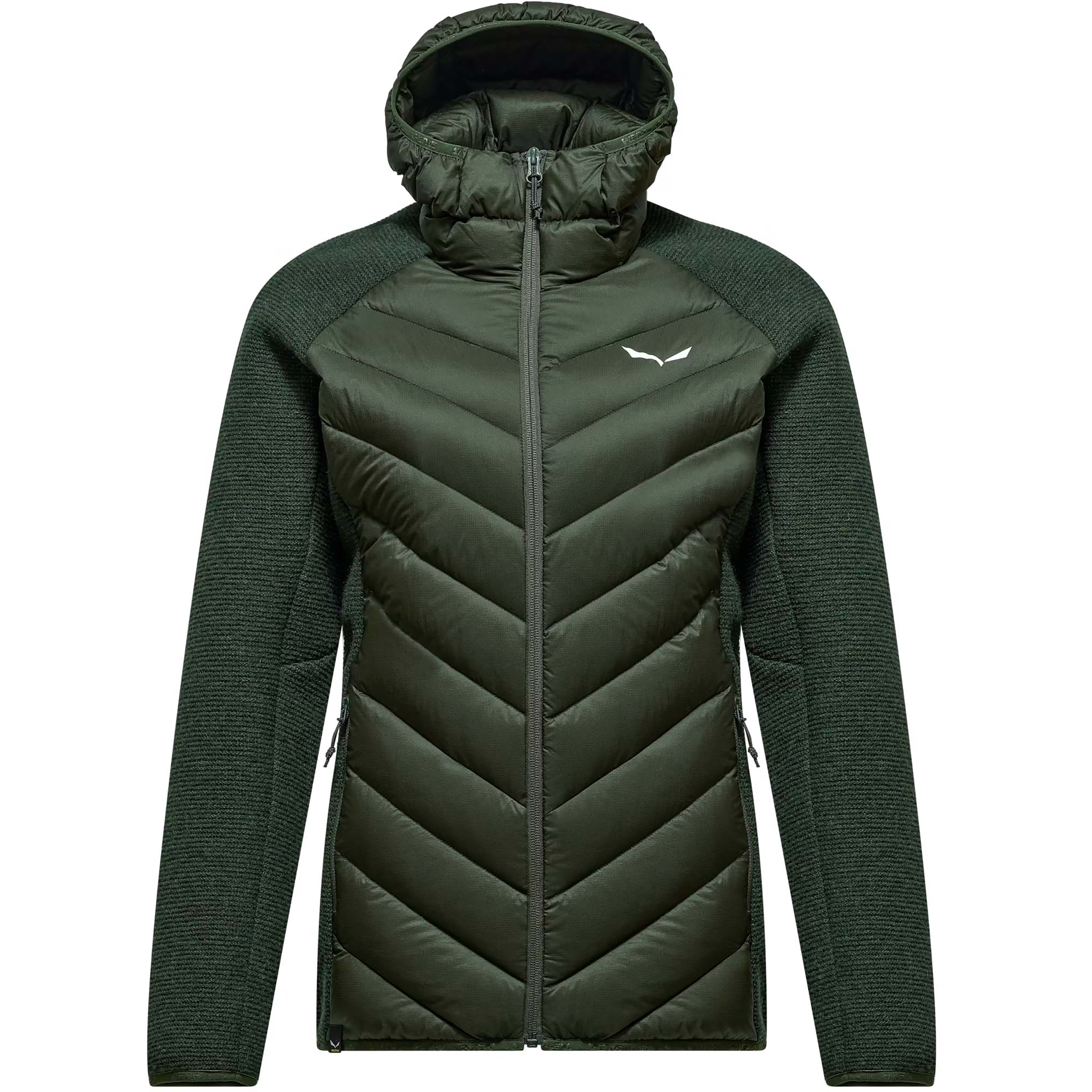 Salewa Fanes Hybrid Damen Isolationsjacke gruen Größe S Trekking Hautfreundlich Wasserabweisend