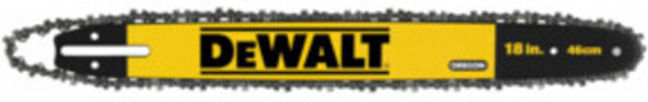 Guide-chaîne DEWALT avec chaîne de 46 cm pour scie à chaîne sans fil XR FLEXVOLT DT20661-QZ (DT20661-QZ)