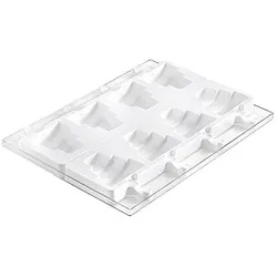 Professionelle Silikonform für Eis am Stiel Hochzeitstorte 8,5 × 8,3 cm