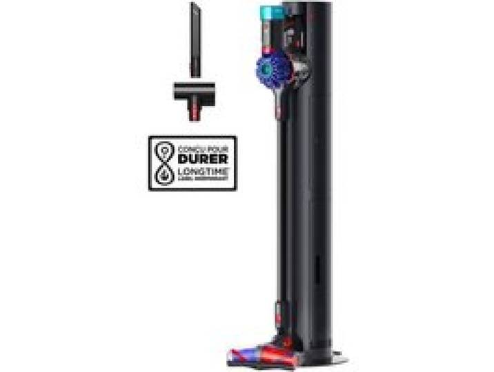 DYSON - Aspirateur balai sans fil - V10 Konical + Auto Dock - Puissance élevée - Station Auto Dock - Recharge simplifiée