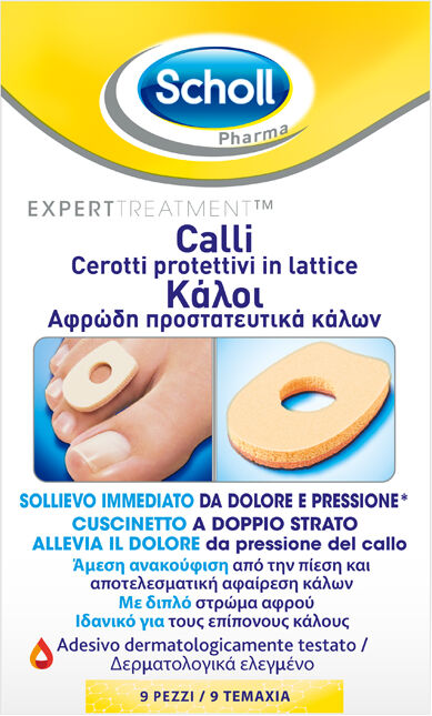 COOPER CONSUMER HEALTH IT Srl Scholl Calli Cerotti in Lattice, 9 Cerotti