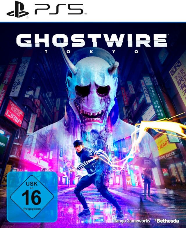 BETHESDA Spielesoftware "Ghostwire: Tokyo", bunt (ohne farbbezeichnung), PlayStation 5, Spielesoftware, Spielesoftware