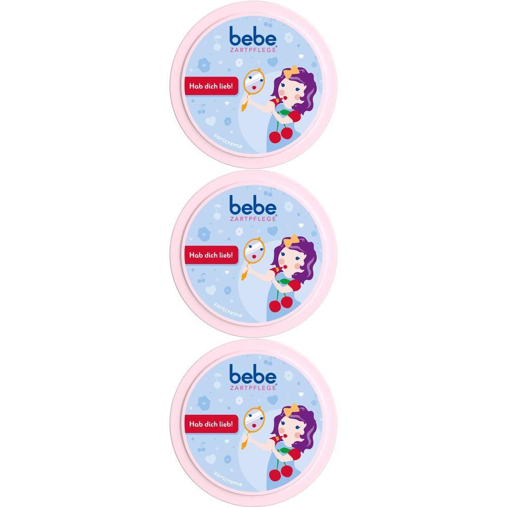 Bebe Zartpflege Zartcreme x3 3x150 ml Körperpflege