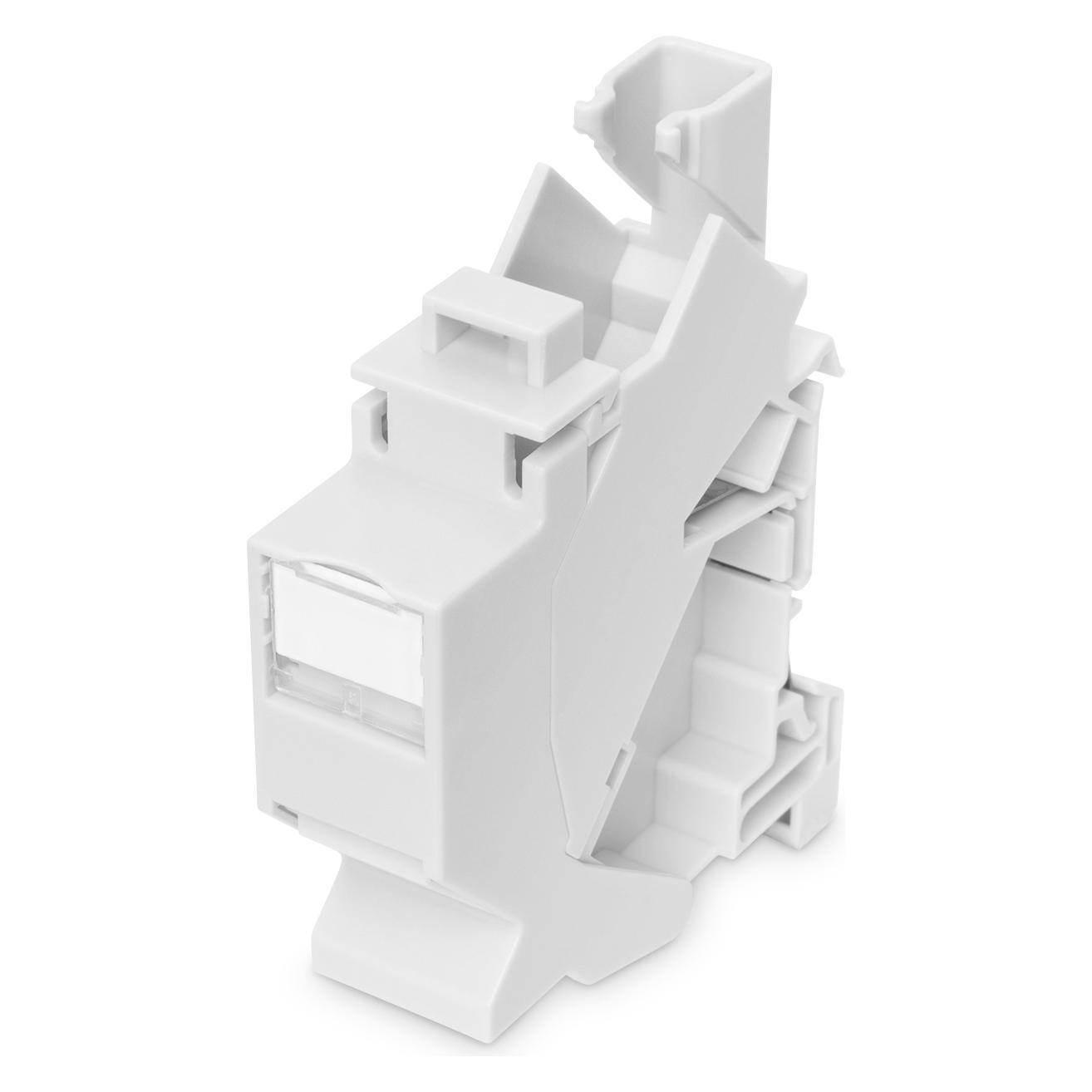 Digitus Hutschienenadapter für Keystone Module, IP20 (Keystone Modulhalter) (AN-25187)