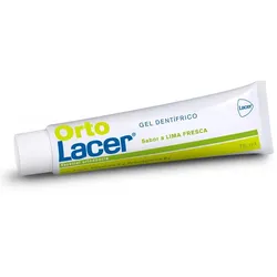 Ortolacer Zahngel Limettenaroma 75ml