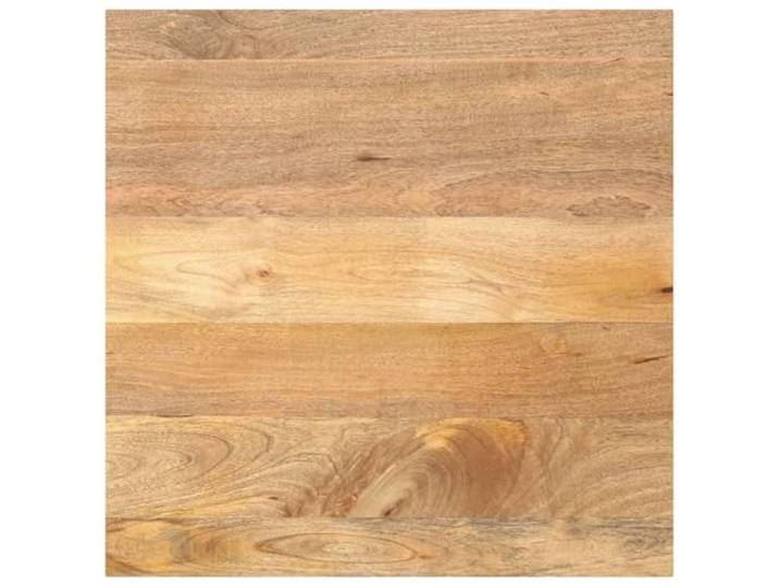 KGFHERENB Tischplatte Massivholz Mango Quadratisch 80x80x3,8 cm Rustikale Ersatztischplatte aus Echtholz für Esszimmer Restaurant Bistro und Cafe. Jedes Stück ein Unikat.