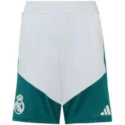 adidas Real Madrid Tiro 26 European Authentic Trainingsshorts 2026/27 Kinder KZ3075 - white/rich green 140