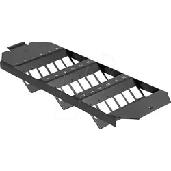 DELOCK 88163 - LWL Halterung, 18 Port, für Bodentank
