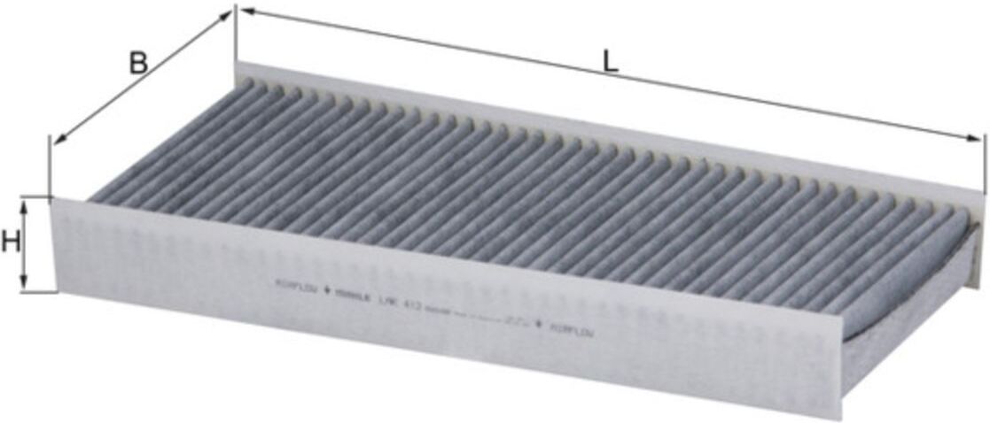 Innenraumfilter MAHLE KNECHT LAK 412