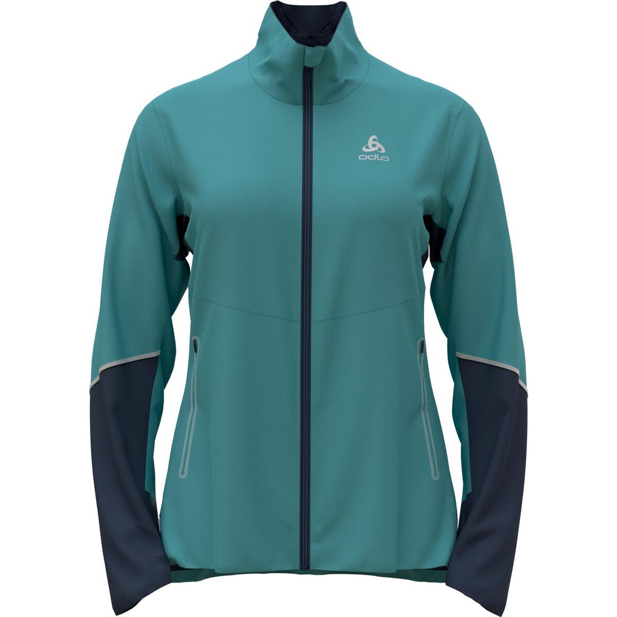 Odlo Jacket Langnes reef waters - dark sapphire (21018) M 612571-21018-M