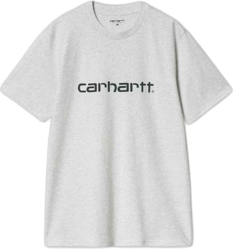 Camiseta Carhartt Wip De Manga Corta Con Logo Gris L Hombre