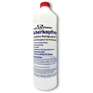 PandaCleaner Scherkopfreiniger 2.0, universal für Reinigungskartuschen, Flasche, 1 Liter