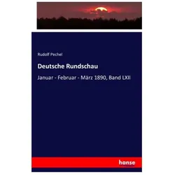 Deutsche Rundschau, Fachbücher von Rudolf Pechel