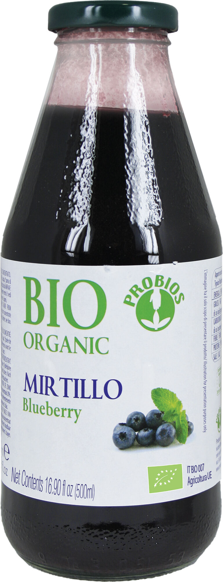 Probios Succo Mirtillo 500ml
