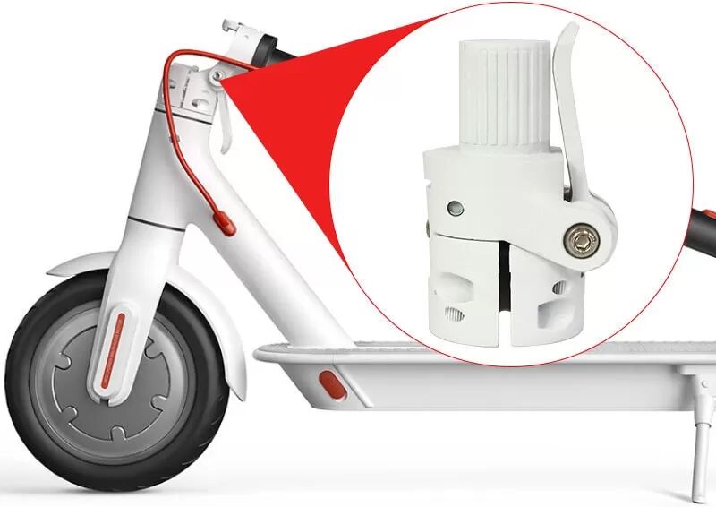 INF Base pliante universelle en aluminium M365/Pro pour scooter électrique, 1 pack