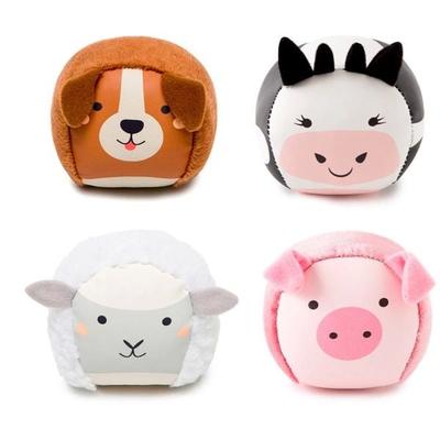 Dooballs - Set of 4 plush balls - Bauernhof