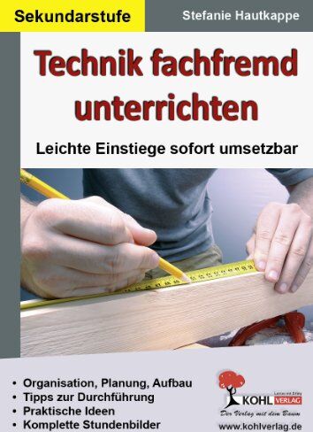 Stefanie Hautkappe - Technik fachfremd unterrichten - Preis vom 07.10.2026 11:45:10 h