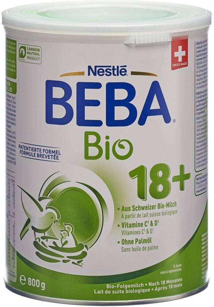 Nestlé Beba Beba Bio 18+ nach 18 Monaten Ds 800 g Puder