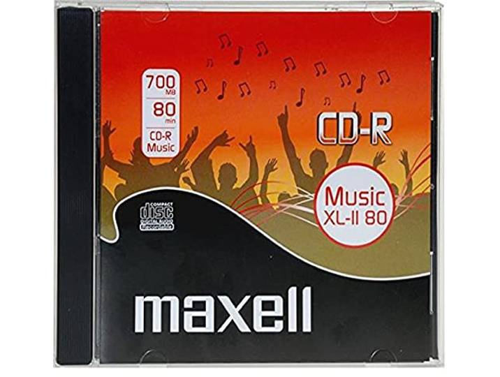 Maxell Music Pro - 1 x CD-R - 700 MB (80min) - opslagmedia