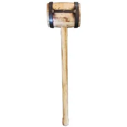 Triuso, Hammer, Holzschlegel 6 kg mit angeschweissten Flacheisen (6000 g)