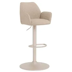 Actona Barhocker Glenda Stoff Beige