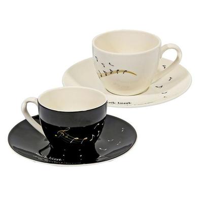 2er-Set Espressotassen »Musik lässt die Seele tanzen«, von , St. Benno